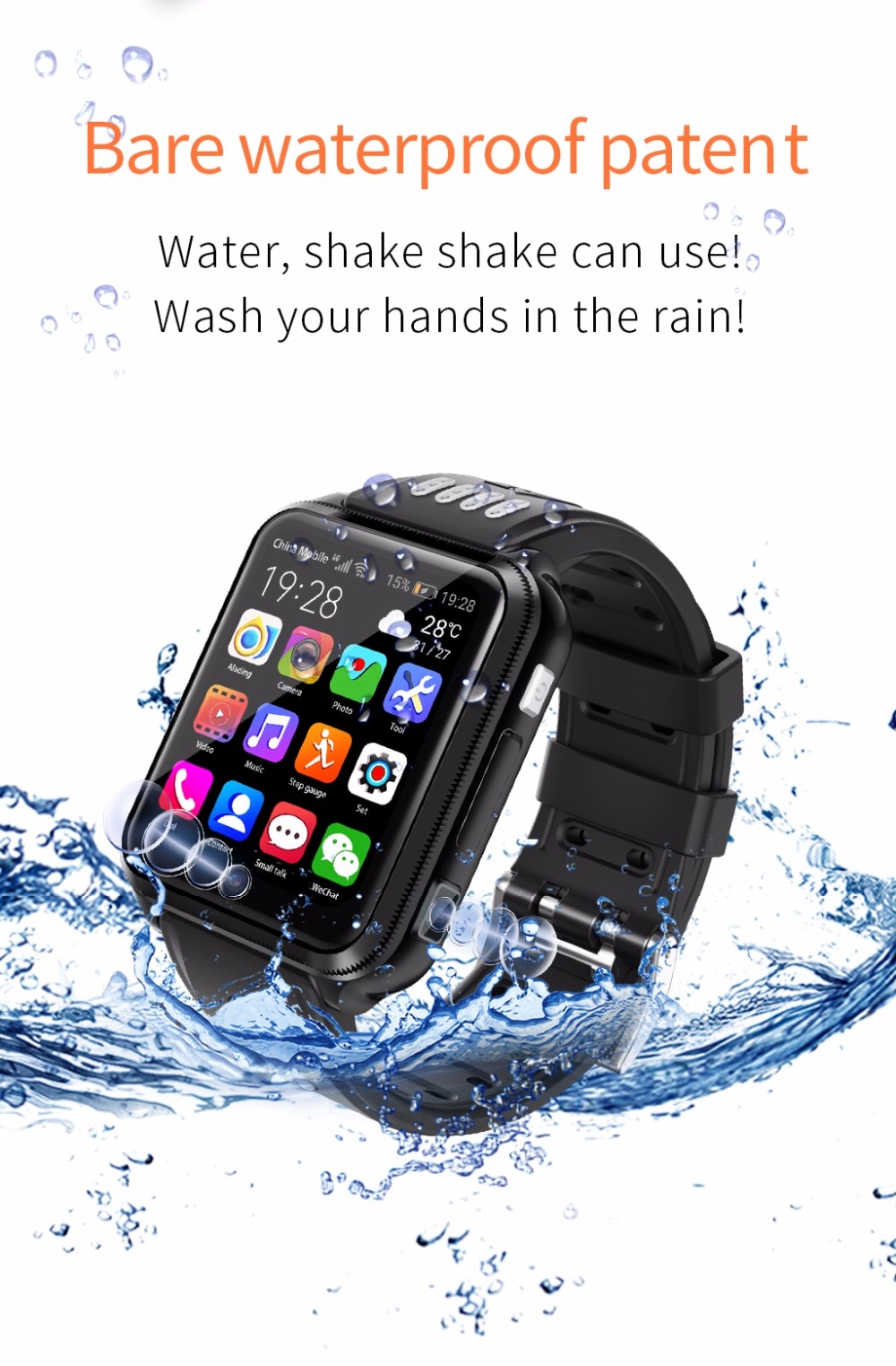 4G Kid's Smart Watch with SIM / TF Card